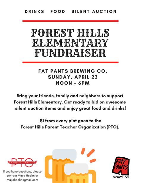 Forest Hills Elementary - Beers and Bids Fundraiser - Eden Prairie