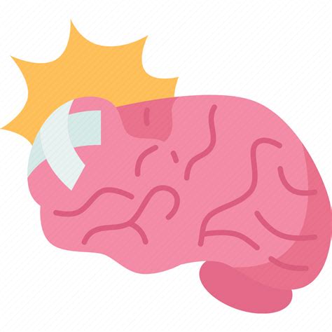 brain damage medical head ache icon   iconfinder