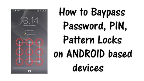 Ways To Bypass Android Lock Screen Pin Pattern Password Hot Sex Picture