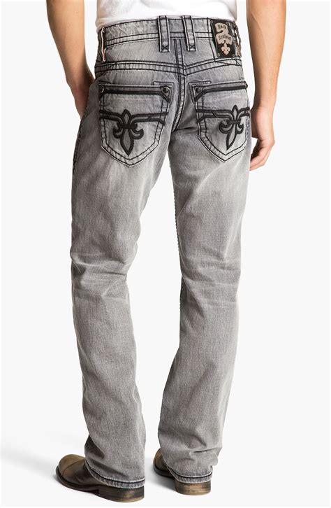 Rock Revival Zelig Straight Leg Jeans in Blue for Men (vintage blue) | Lyst