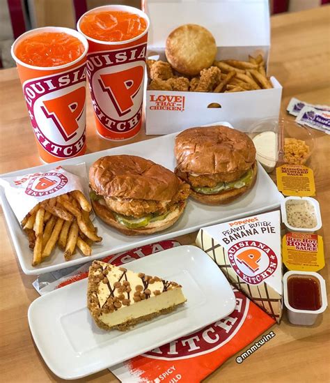 New Menu Items At Popeyes