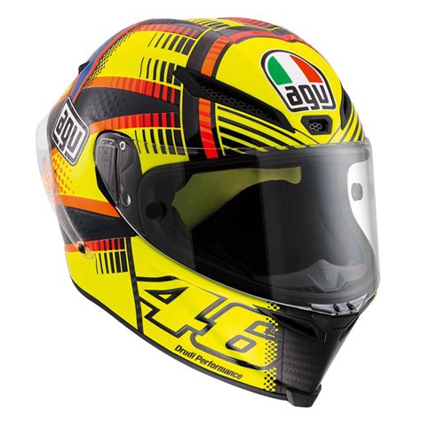 Casco Agv Pista Valentino Rossi Vlr Eng Br