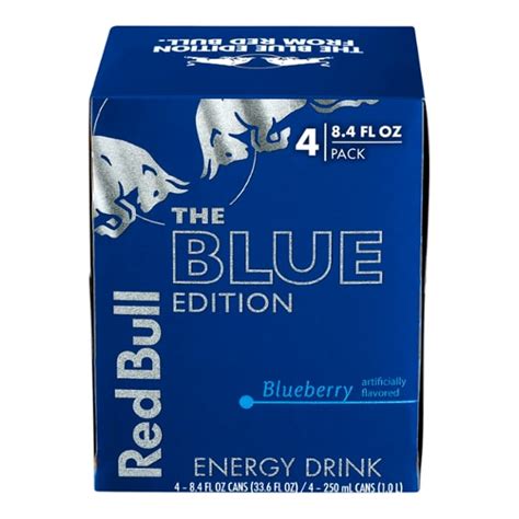 Save On Red Bull The Blue Edition Energy Drink Blueberry 4 Pk Order