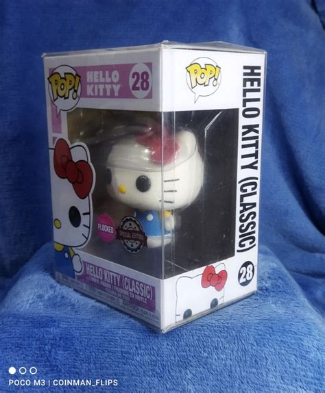 Hello Kitty Classic Funko Pop 28 Flockedspecial Edition Hobbies