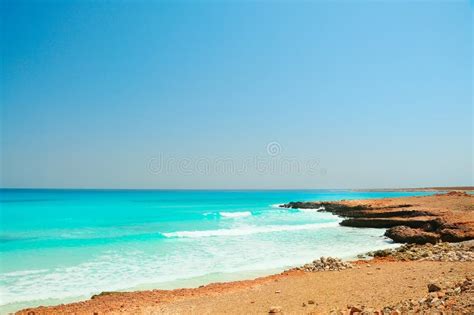 Arabian Sea Coast stock image. Image of rocks, turquoise - 85839825