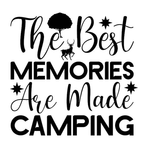 Premium Vector Happy Campers Svg Bundle Camping Bucket Cut File