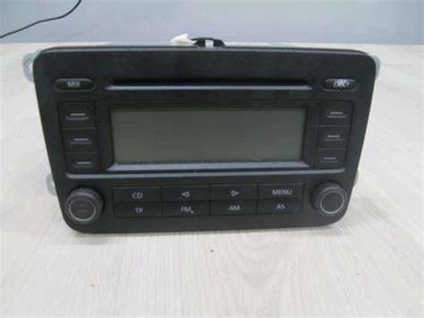 VW PASSAT B6 GOLF V RADIO RCD 300 1K0035186L FABRYCZNE JBT