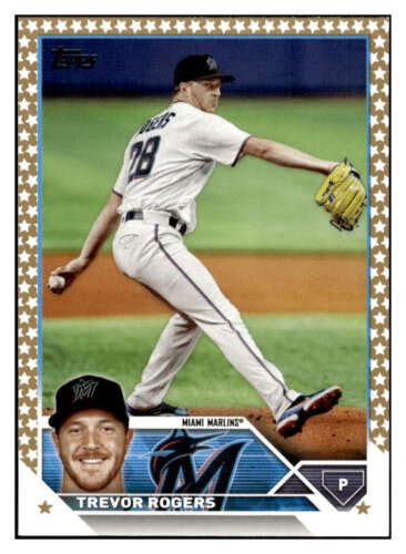 Trevor Rogers 2023 Topps Gold Star Parallel 29 MLB Marlins ID 77854 EBay