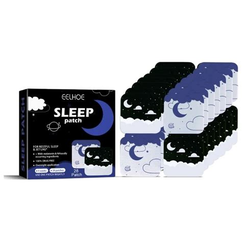 28pcs Help Sleep Stickers Insomnia Treatments Patch Sleeping Patches 28ED