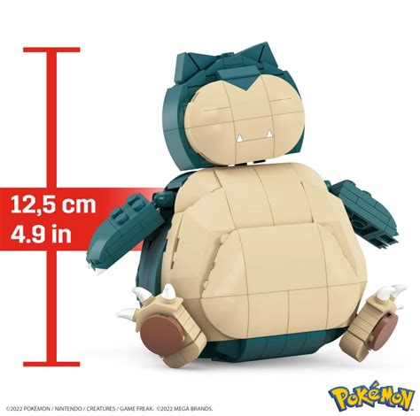 Mega Pokemon Snorlax Zestaw Klock W Basta Center Shop