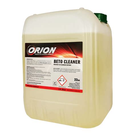 Preparat Do Usuwania Betonu Beto Cleaner Orion Zemax