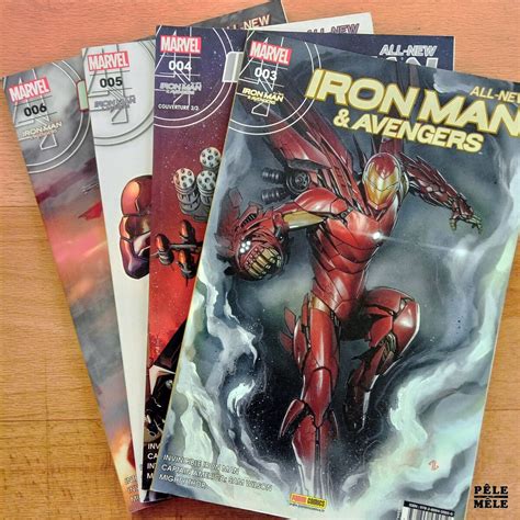 All New Iron Man Avengers n3 à 6 Marvel Pêle Mêle Online