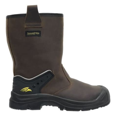 Bottes cuir doublées Rigger S3 CI SRC Securom