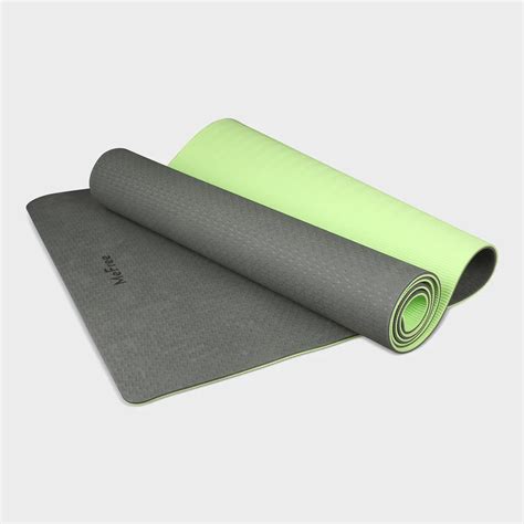 Green TPE Yoga Mat 6mm Lightweight Portable Mats