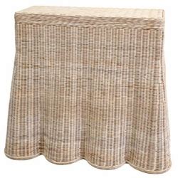 Wicker Console Table