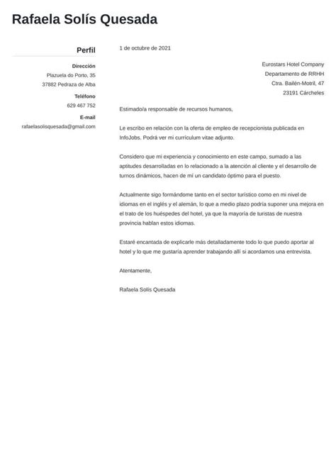 Carta De Presentacion Ejemplos Cortos Para Cv Porn Sex Picture