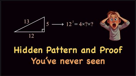 hidden pattern  pythagorean triples youve   youtube