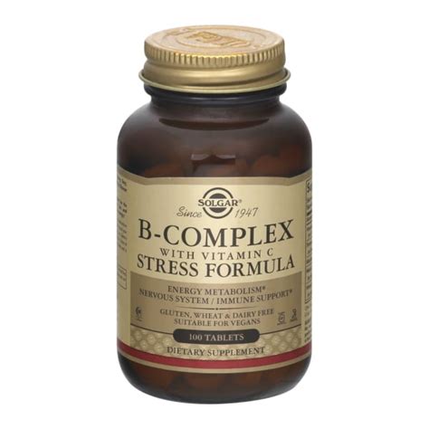 Solgar Solgar B-Complex, 100 ea - Walmart.com - Walmart.com