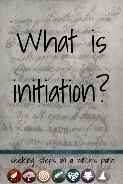 What is initiation? – Seeking