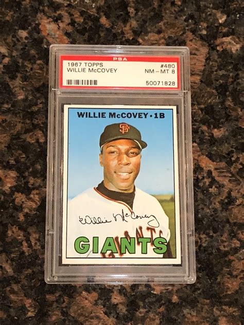 Topps Willie Mccovey Baseball Card Psa Ebay