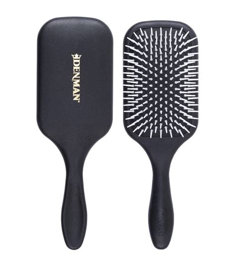 Denman D Power Paddle Brush Black Natural Hair Culture Mauritius