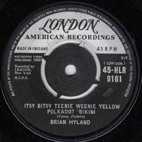 Itsy Bitsy Teenie Weenie Yellow Polkadot Bikini Don T Dilly Dally