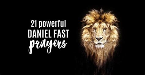 21 powerful prayers for the daniel fast prayer guide – Artofit