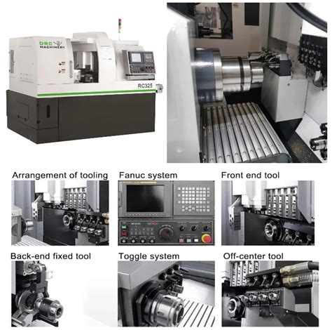 5 axis RC325 CNC swiss lathe swiss type cnc automatic lathe machine ... 