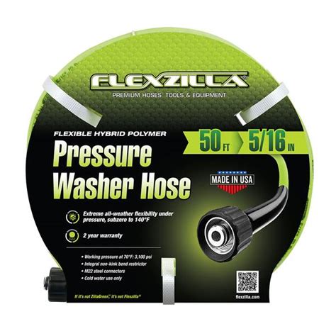 Flexzilla Flexzilla Pro Pressure Washer Hose Hfzpw M X