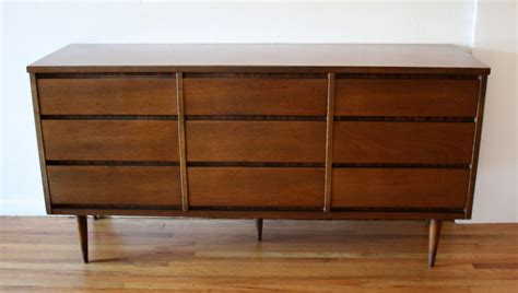 Mid Century Modern Tall And Low Dresser Credenza From Bassett’s Gala Line Picked Vintage