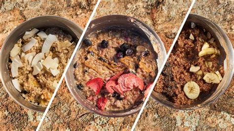 Backpacking Oatmeal 3 Recipes For Your Next Backpacking Breakfast Amanda Outside