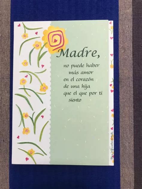 TARJETA DE FELICITACIÓN española del Día de la Madre Madre no puede