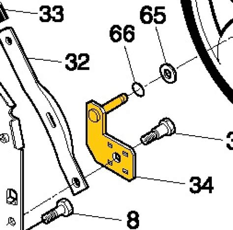 Placa Flecha Rueda Trasera Izquierda P Husqvarna Probosque