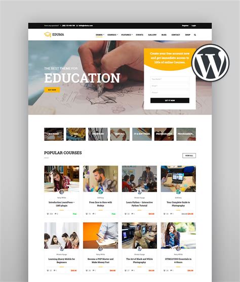 20 Top Education Wordpress Themes To Make School Sites Envato Tuts