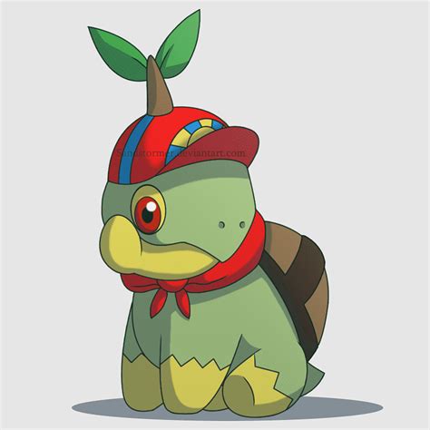 Grotle Skarmory Chimchar Turtwig Torterra Franklin Kavaii Art