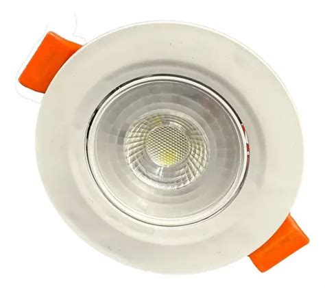 Pz Lampara Led Para Empotrar Dirigible W Plafon Bote Mg Color Luz