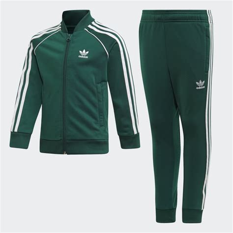 Adidas Sst Tracksuit Green Adidas Uk