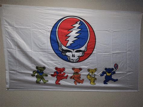 Grateful Dead Flaglarge 3ft X 5ft Etsy