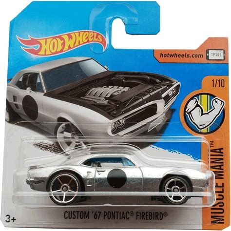 Amazon Hot Wheels Custom Pontiac Firebird Muscle Mania Toys Games