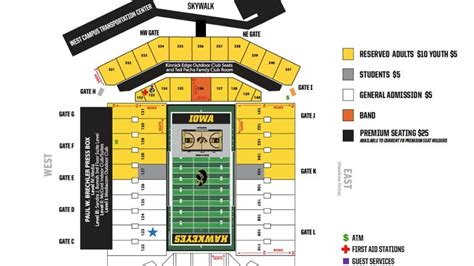 Kinnick Stadium Seating Chart View – Two Birds Home