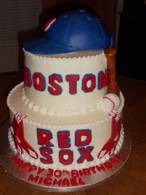 Boston Red Sox Cake