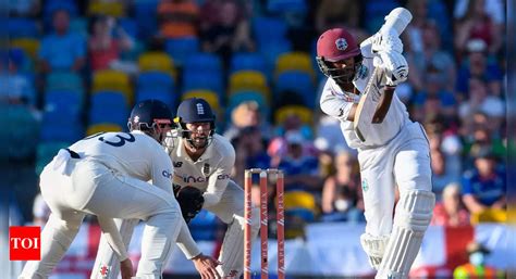 Live Cricket Score West Indies Vs England 2nd Test Day 4