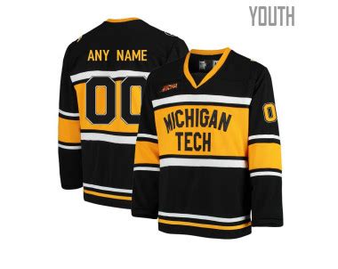 Michigan Tech Huskies Customized Jerseys