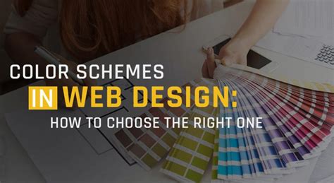 color schemes  web design   choose    digital