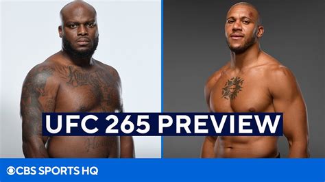 UFC 265 Preview and Picks [Derrick Lewis vs Ciryl Gane] | CBS Sports HQ ...