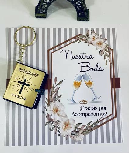 25 Recuerdos Llavero Biblia Comunion Bautizo Boda Lutuoso En Venta En