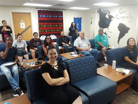 The UC Davis Native American Academic Student Success Center screens