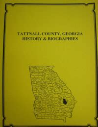 Tattnall County Archives - Mountain Press and Southern Genealogy Books