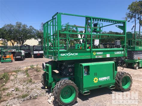 Skyjack Sj Rt X Dual Fuel Scissor Lift In Orlando Florida