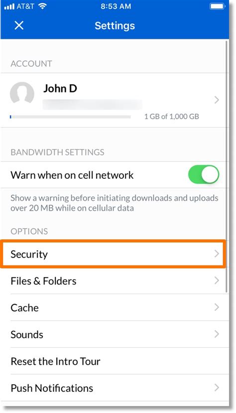 Enable The Security Passcode In The Box From At T For Iphone